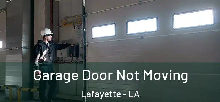 Garage Door Not Moving Lafayette - LA